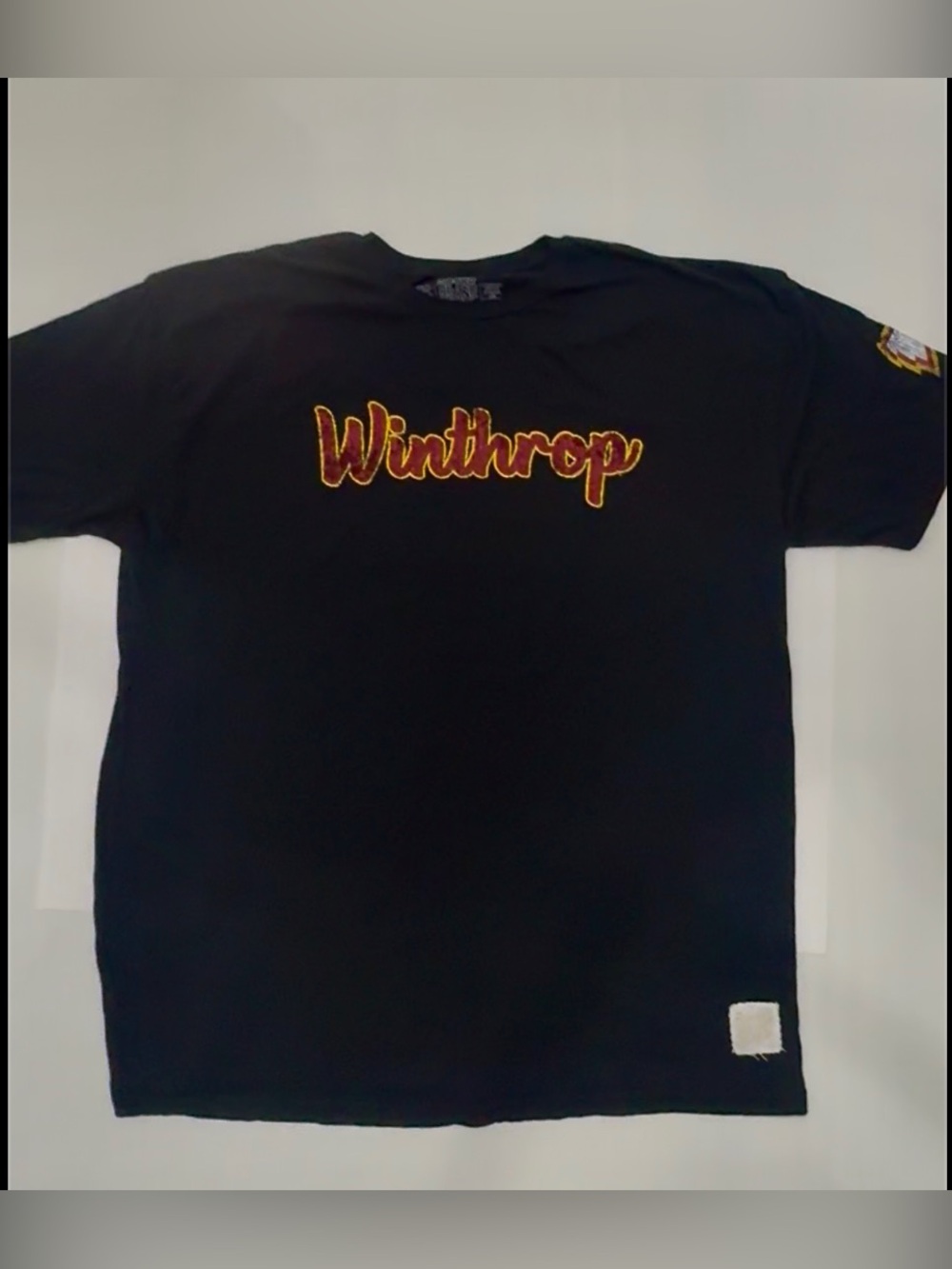 Winthrop Eagles Original Retro Brand XXL Distressed College T-Shirt